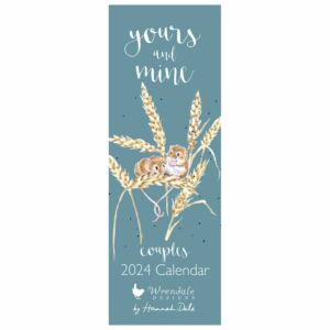 Yours and Mine 2024 Slim Couples Calendar