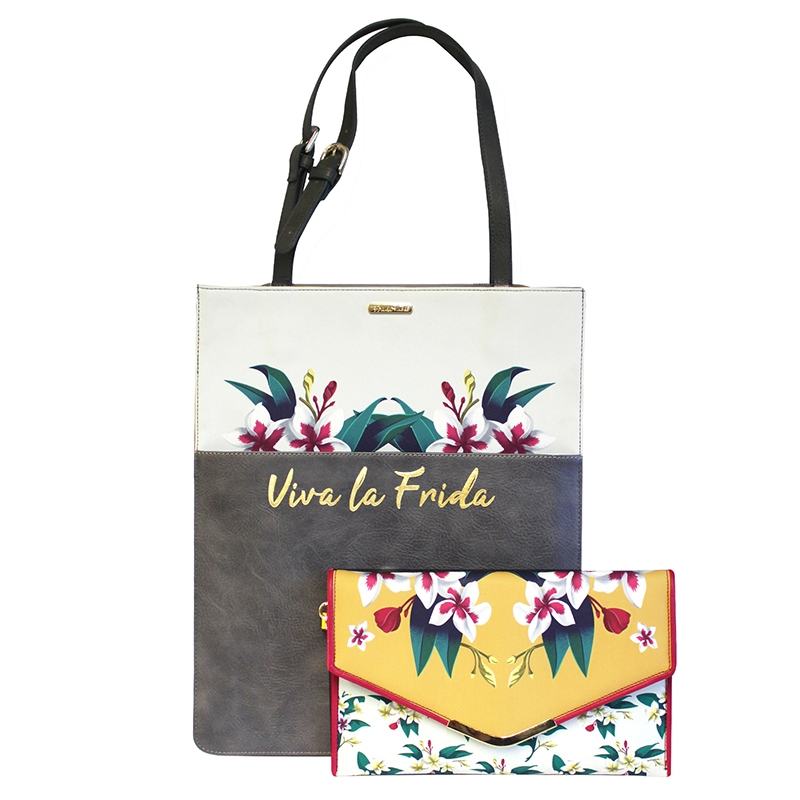 House Of Disaster Frida Kahlo Canvas Shopper Bag | Temptation Gifts