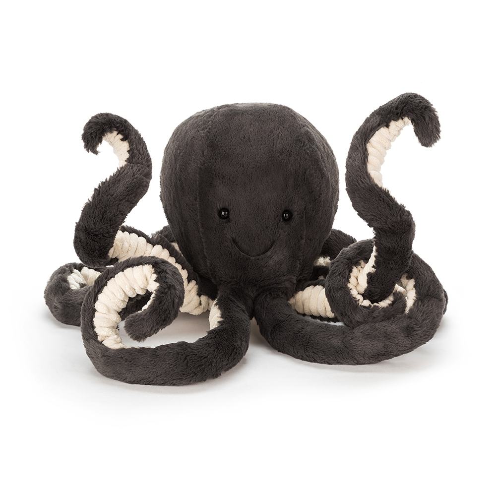 jellycat black octopus
