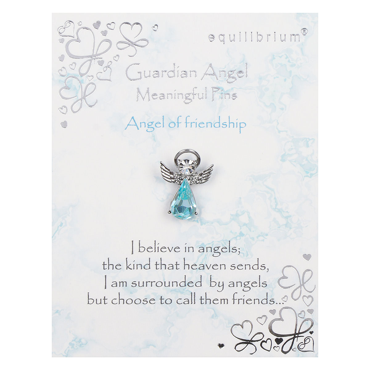 Guardian angel brooch pin sale