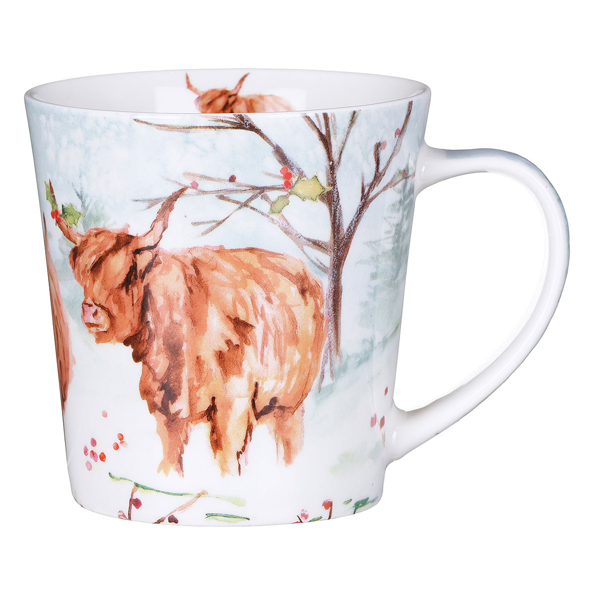 Jennifer Rose Highland Cows Fine China Mug | Temptation Gifts