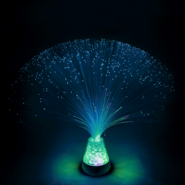 Funtime Colour Changing Fibre Optic Ice Lamp