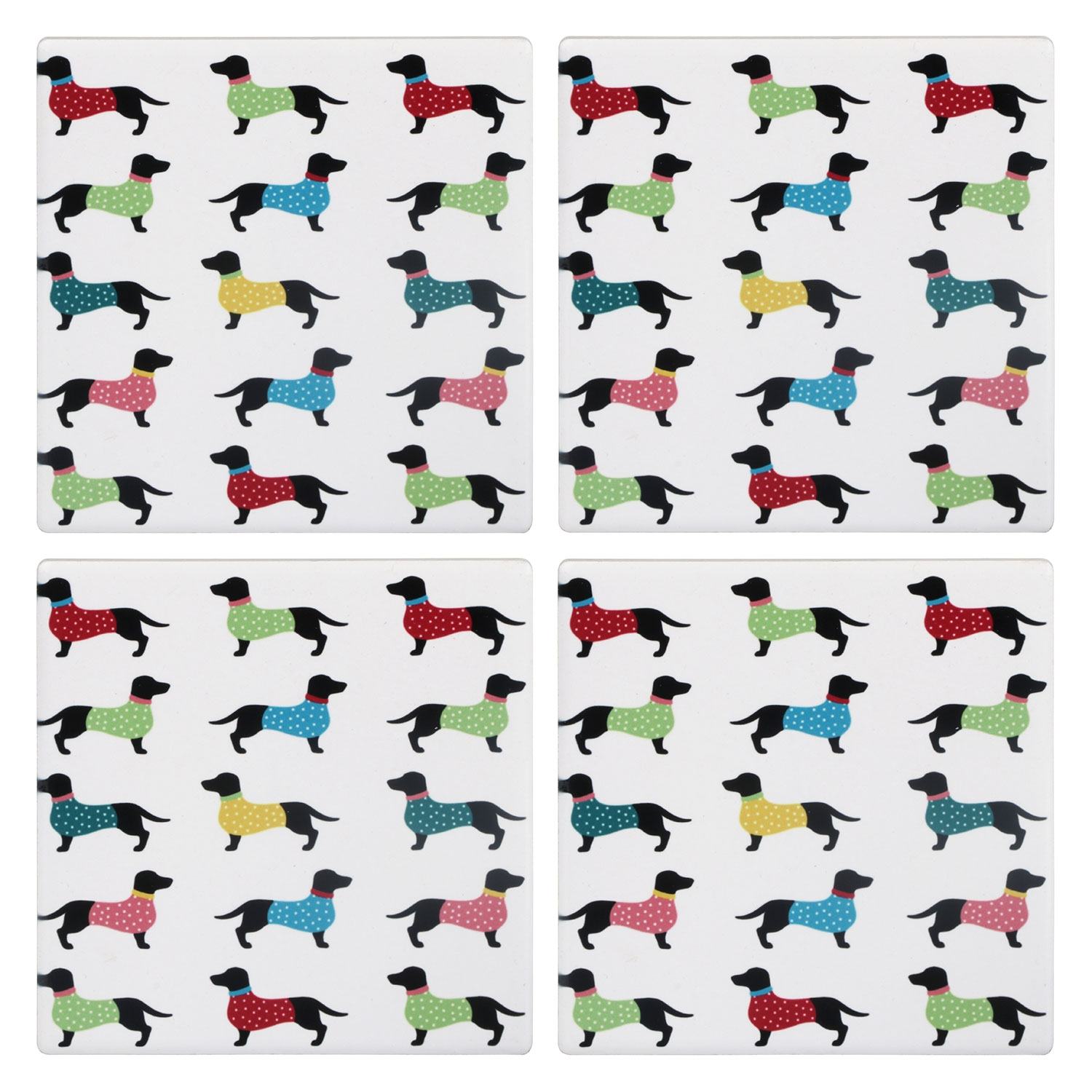 Dachshund coasters discount