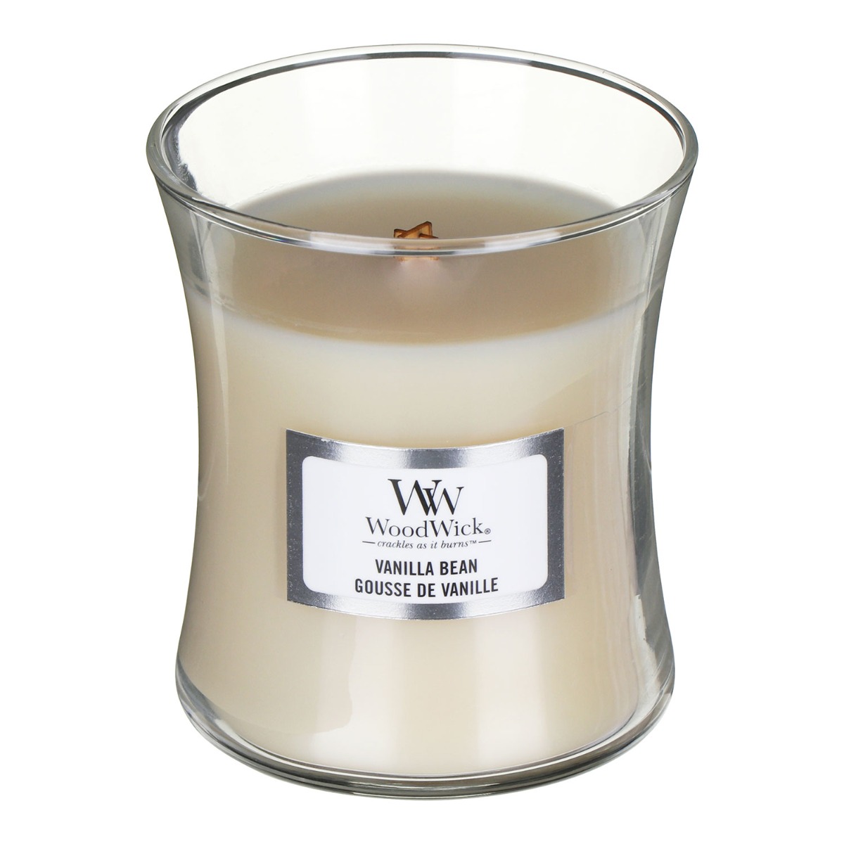 WoodWick Vanilla Bean Mini Hourglass Candle Temptation Gifts