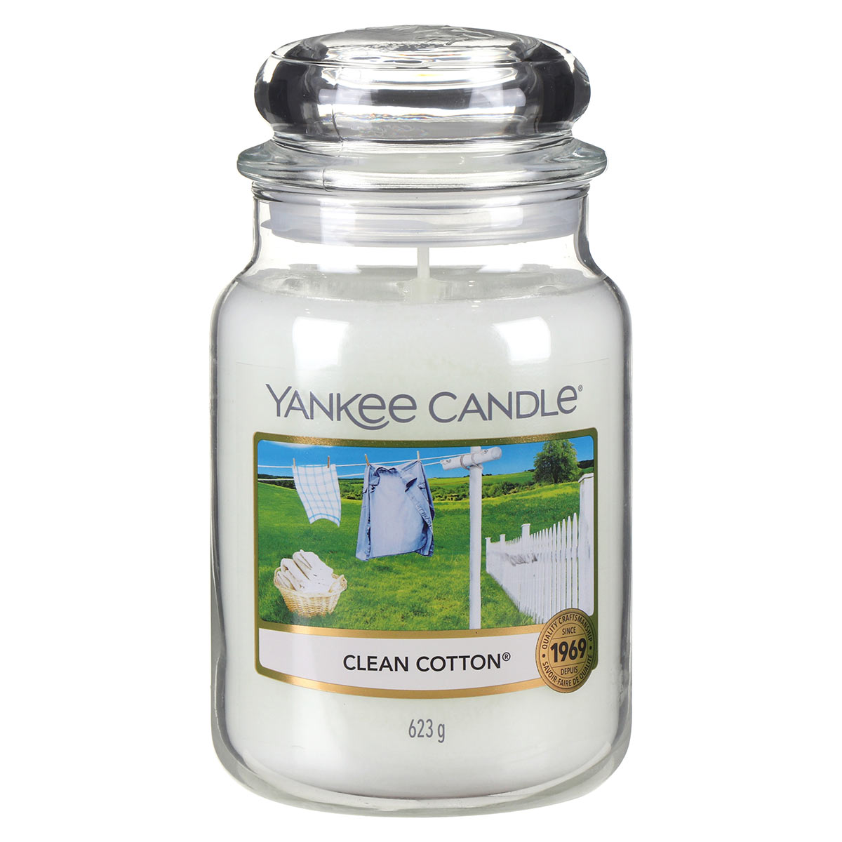 Yankee Candle Clean Cotton Large Jar Candle