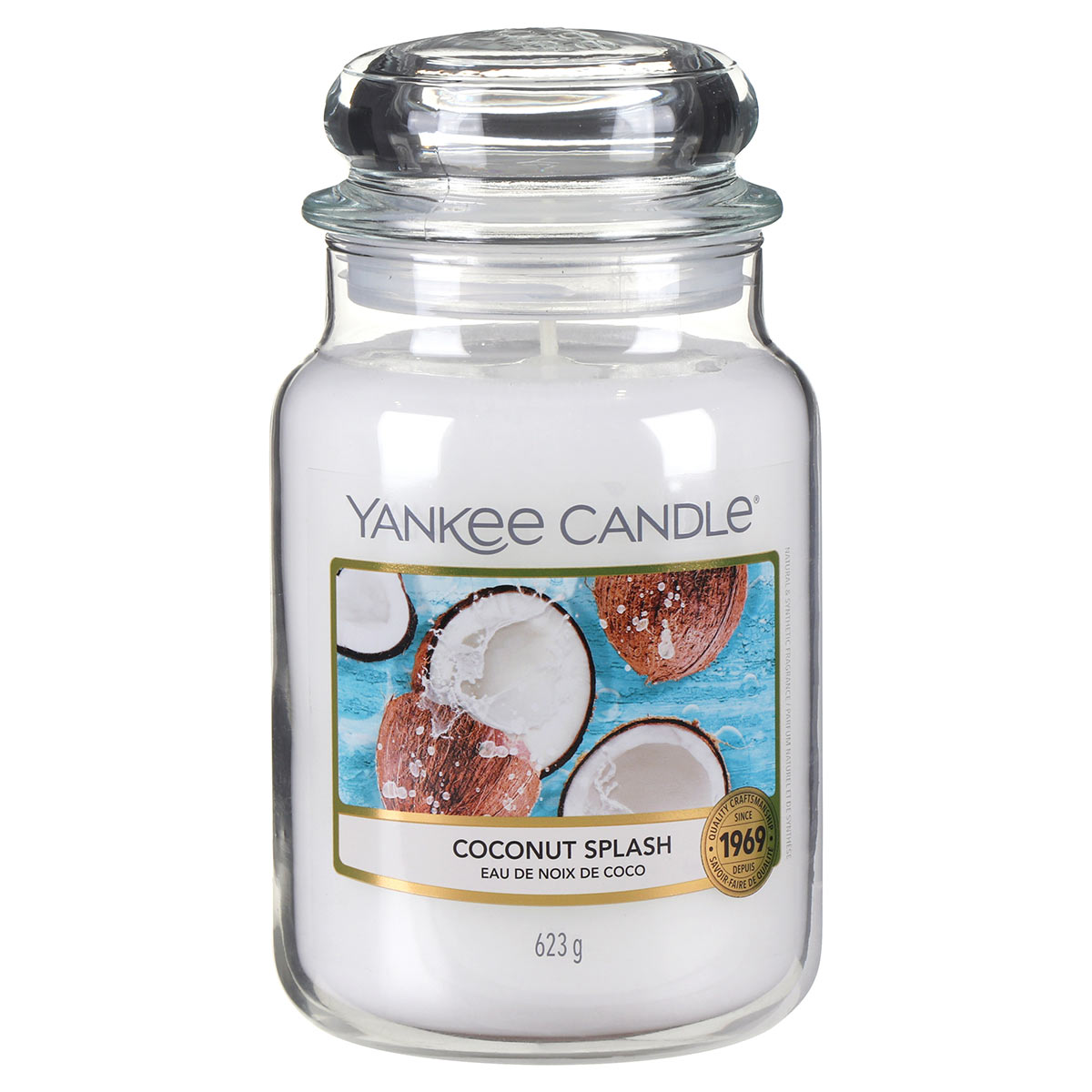 Yankee Candle Coconut Splash Large Jar 22 oz limited edition NEW RELEASE 
