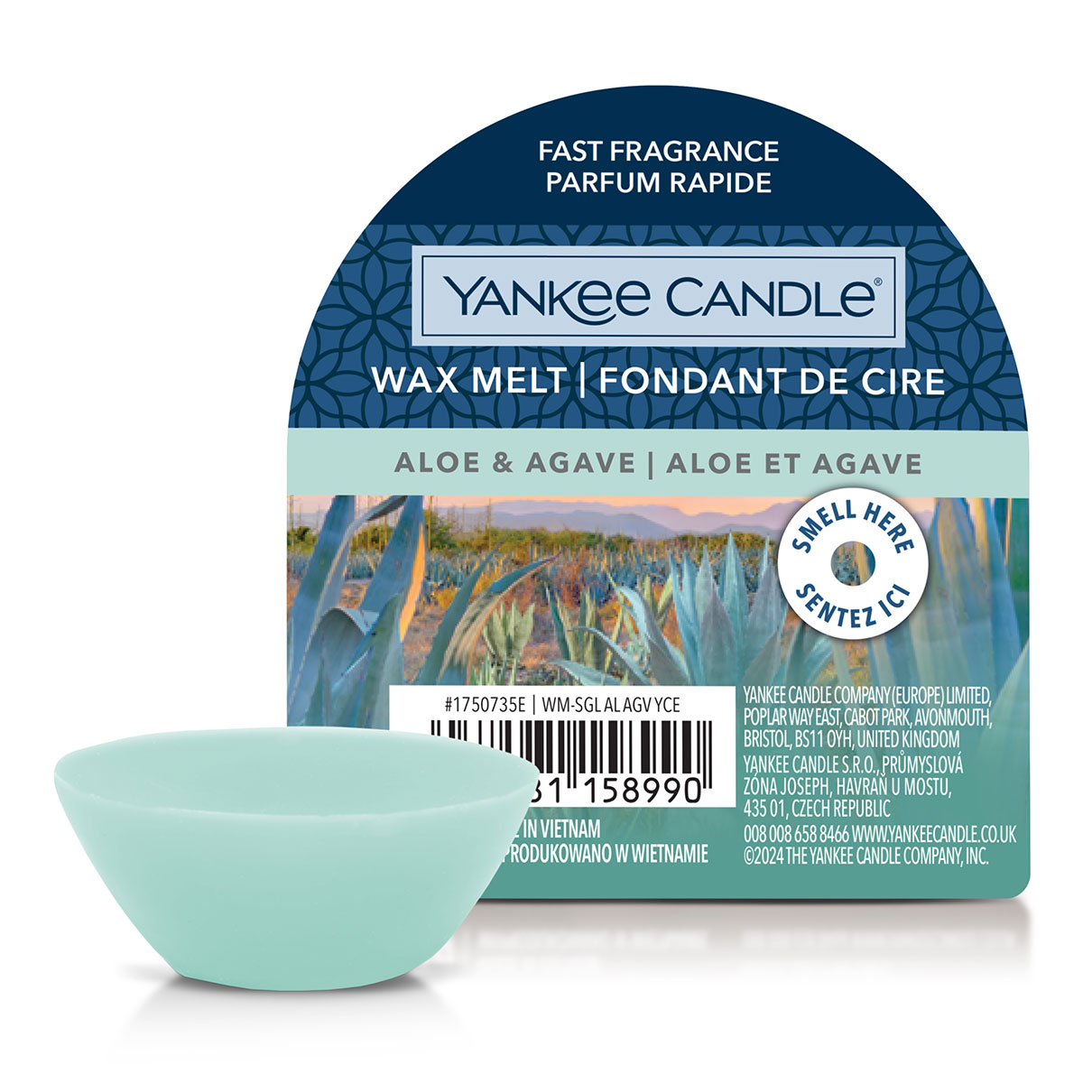 Yankee Candle Aloe & Agave Wax Melt | Temptation Gifts