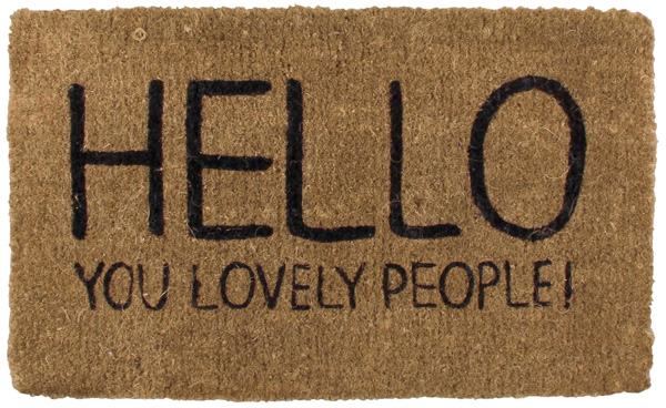 Happy Jackson Welcome Mat