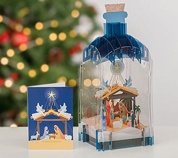 Alljoy Design Cards Keepsake Art Bottles