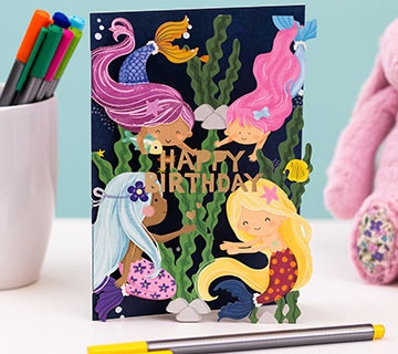 Alljoy Design Paper Cut Art Cards