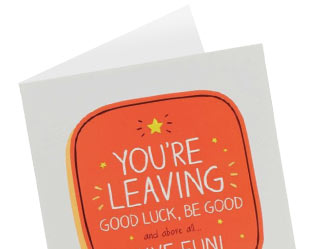 Leaving & Retirement Cards