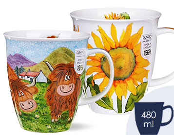 Dunoon Nevis Shape Mugs