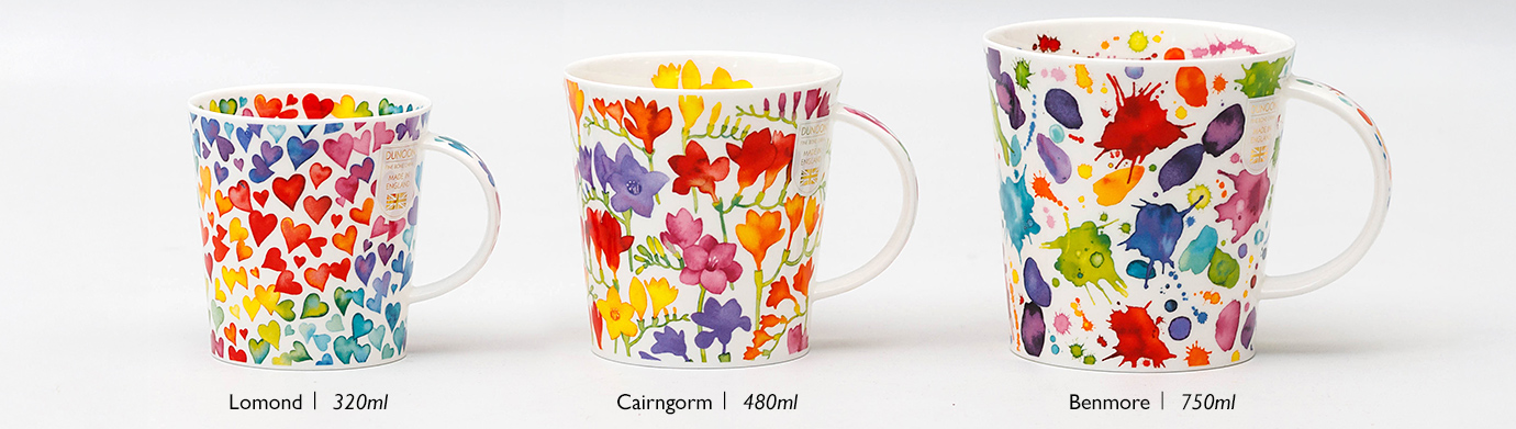 Dunoon Mug Size Comparison
