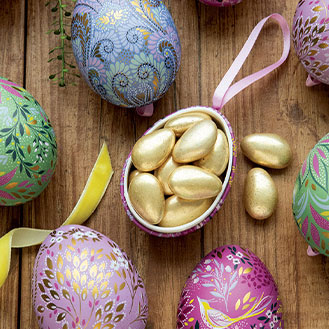 Easter Tin Eggs