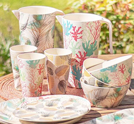 Eco Chic Bamboo Tableware