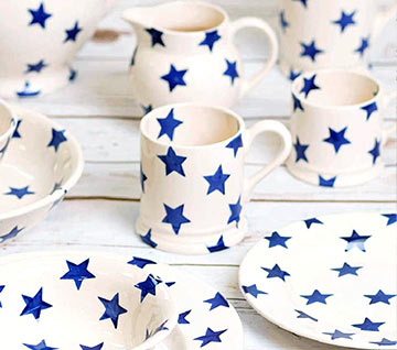 Emma Bridgewater Blue Stars