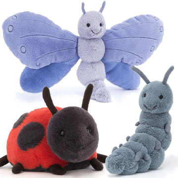 Jellycat  Bugs and Critters