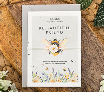 langs seed cards with bracelets