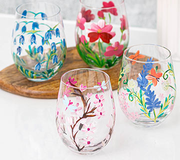 Lynsey Johnstone Stemless Glasses