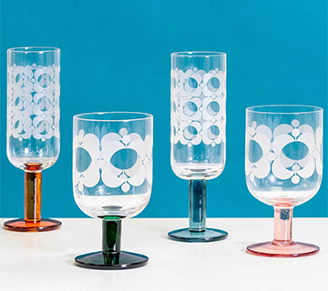 Orla Kiely Glassware