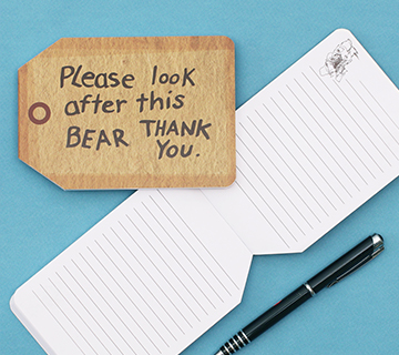 paddington bear stationery