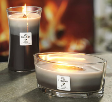 Woodwick Trilogy Candles